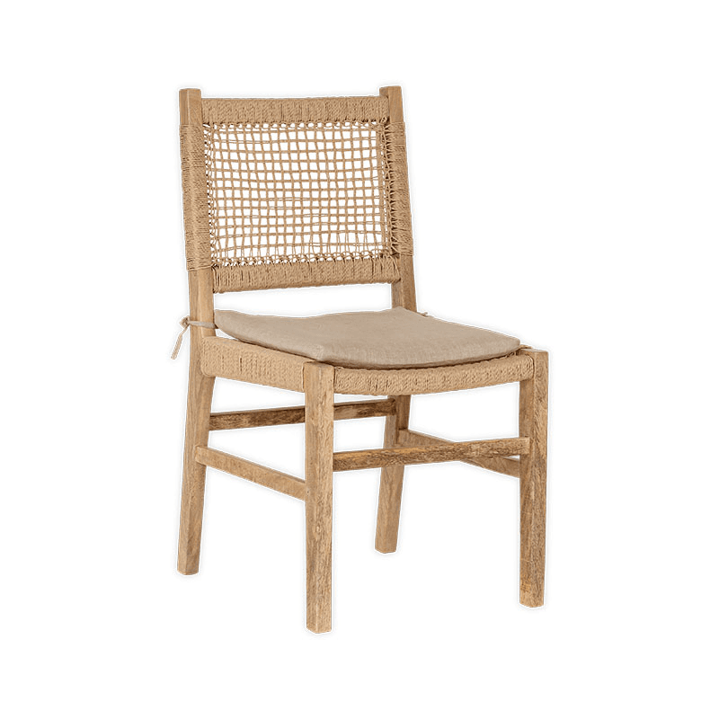 Aamani Dining Chair, Mango Wood