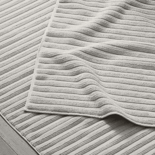 Image showing the Rib Hydrocotton Bath Mat, Medium, Oatmeal product.