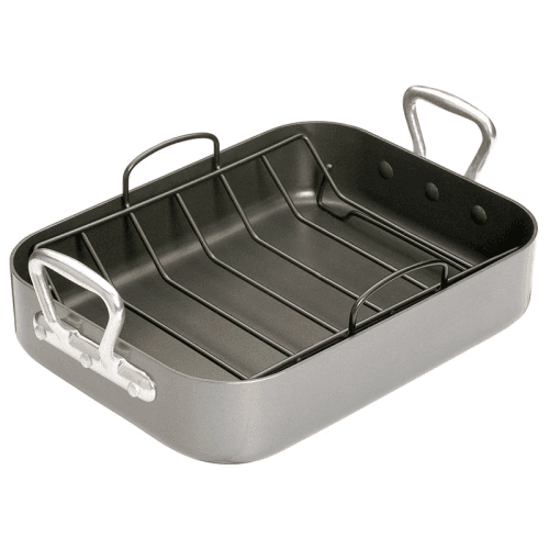 Image showing the Non-stick roasting tin with rack, 40 x 28cm, Premium product.