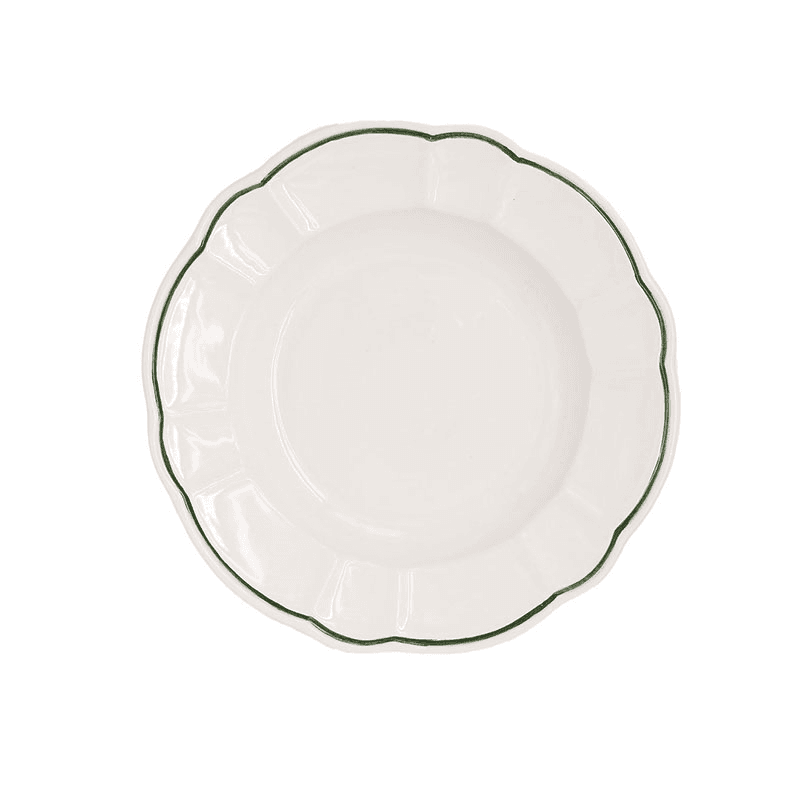 Romilly Set of 4 Pasta Dishes, D23.5cm, Green