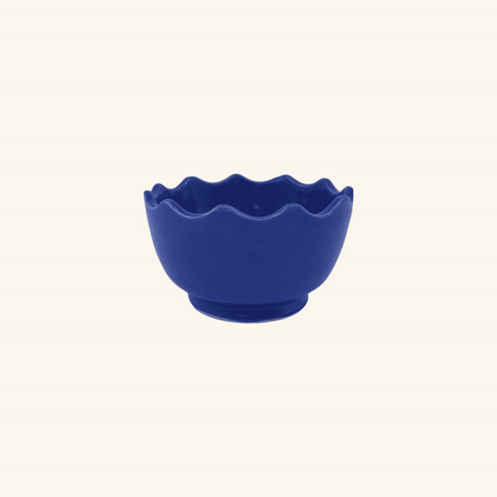 Scalloped Edged Set of 3 Bowls