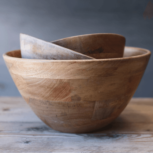 Image showing the Indus Bowl, D33cm, Mango Wood product.