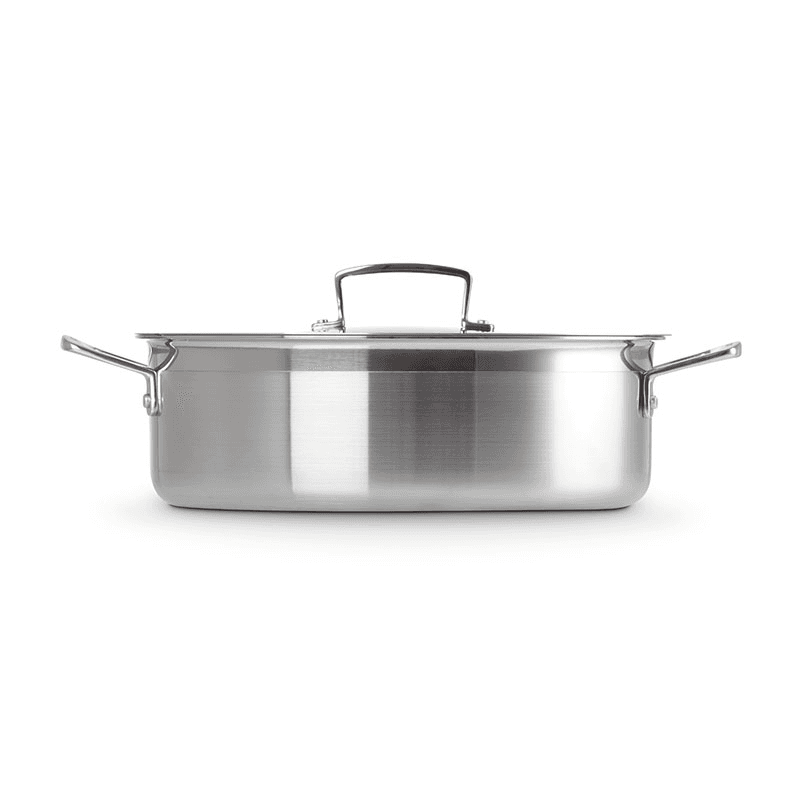 Classic 3-ply Sauteuse, 28cm, Stainless Steel