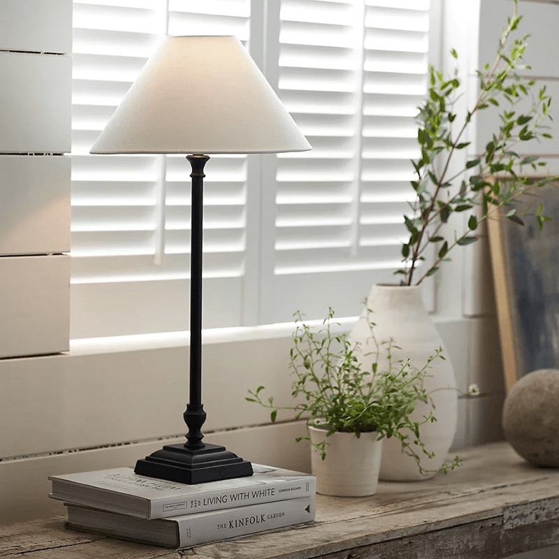 Portable Harris Lamp With Shade, H60cm, Natural
