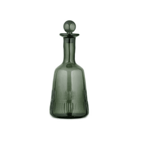 Image showing the Mila Decanter, 1L, Dark Emerald product.
