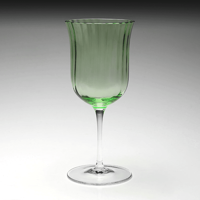 Corinne Water Goblet, 320ml, Green
