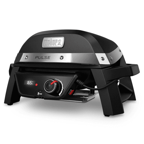 Image showing the Pulse - 1000 Electric grill, H67.92 xW60.52 x D65cm, Black product.