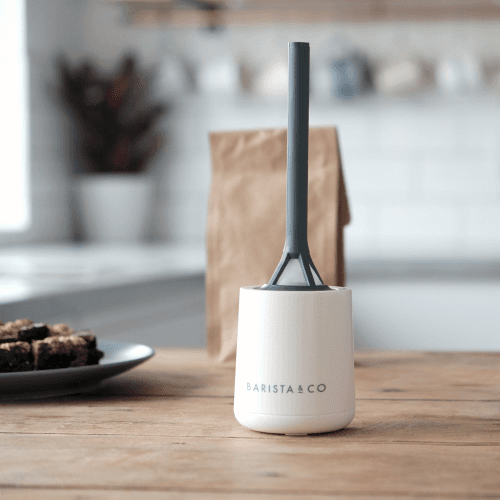 Image showing the Brew It Stick Coffee and tea infuser, L6.4 x W6.4 x H20cm, Light Grey product.