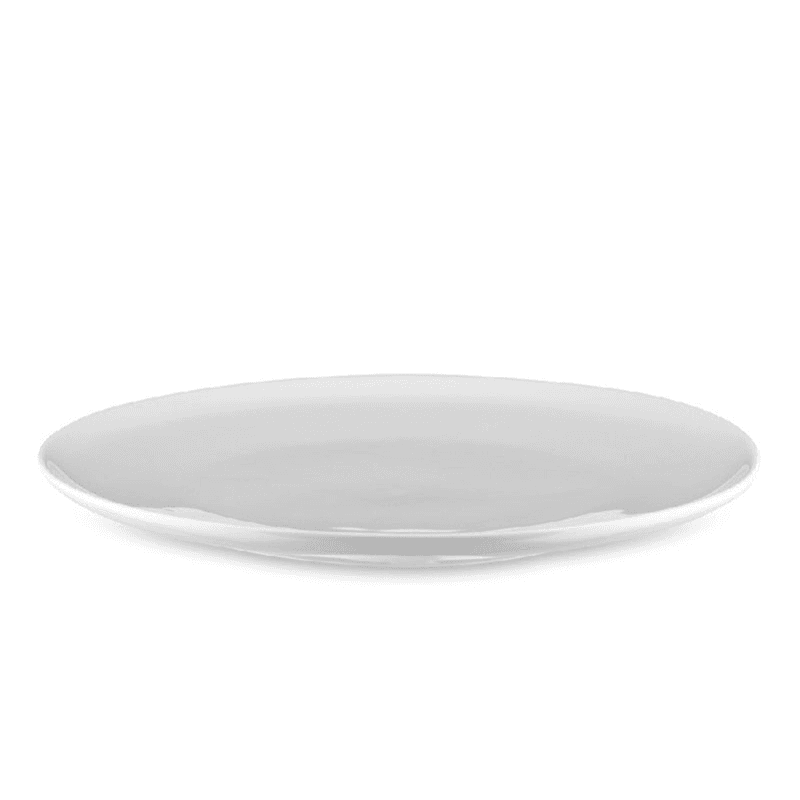 Itsumo Side plate, D21cm, White