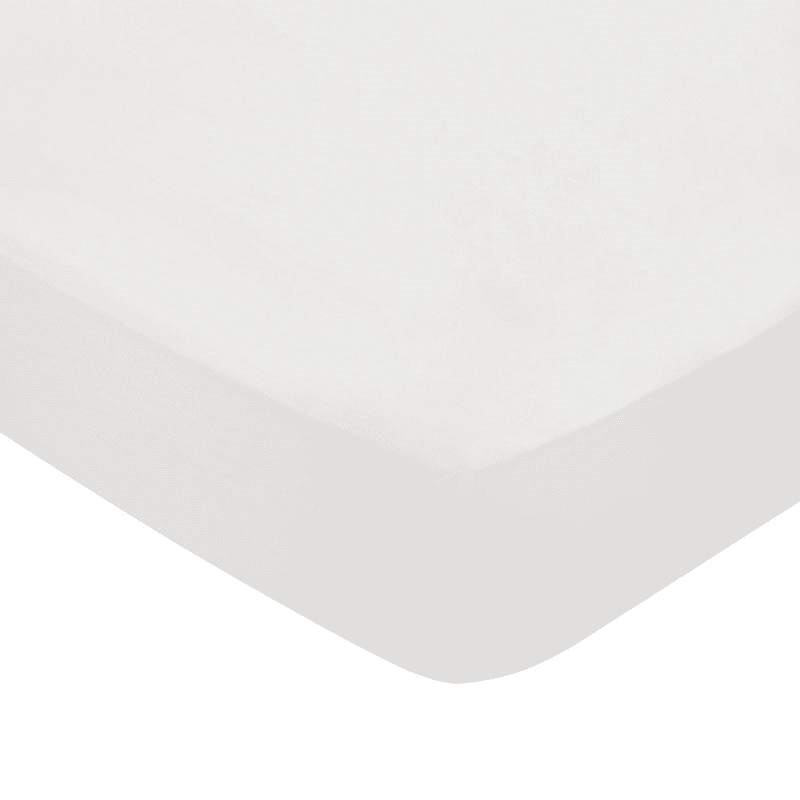 Bob Plain Dye Fitted Sheet, King, Silver