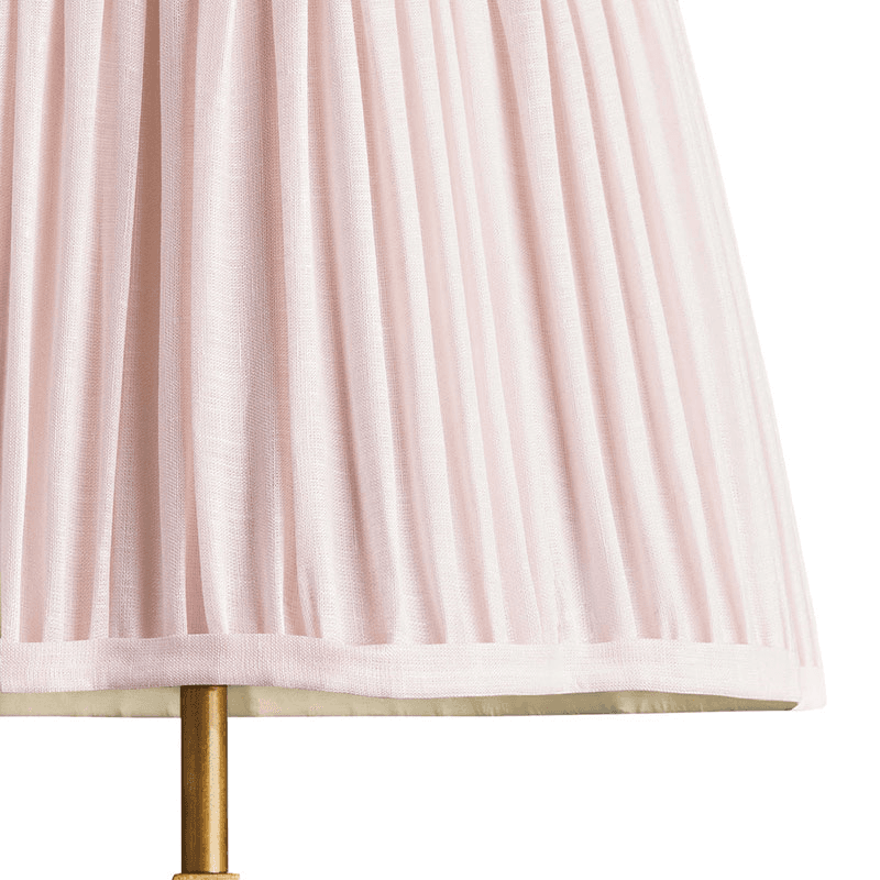 scalloped Shade, 45cm, marshmallow linen
