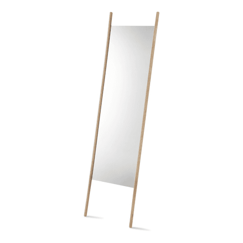 Image showing the Georg Mirror, W55 x D3 x H190cm, Oak product.