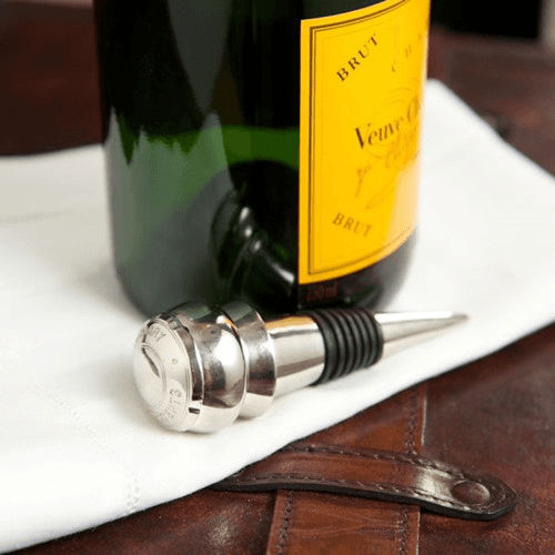 Image showing the Champagne cork wine bottle stop, Silver Plate product.