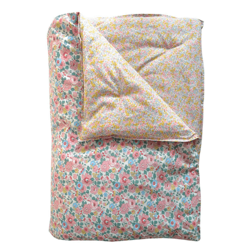 Image showing the Betsy Candy Floss/Wiltshire Bud Heirloom Quilt, King, Pink product.