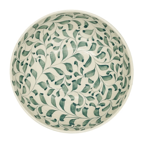 Image showing the Scroll Bowl, D22 cm, Green product.