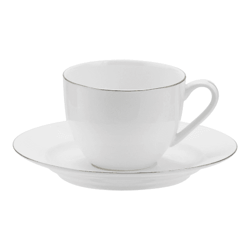 Image showing the Serendipity Set of 4 Teacups and Saucers, 220ml product.
