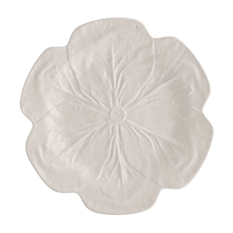 Cabbage Dinner Plate, 26.5cm, Beige