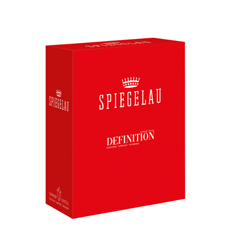 Definition Set of 2 White Wine Glasses, 430ml, Clear