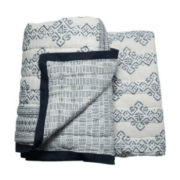 Image showing the Quilt, Mali Kahala, Indigo, 225cm x 225cm product.