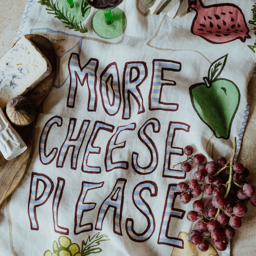 Image showing the Tea Towel, Cheese product.