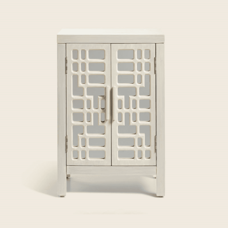 Katsura Side Table, Washed Grey