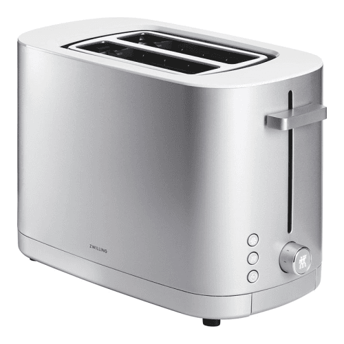 Image showing the Enfinigy 2 Short Slot Toaster, Silver product.