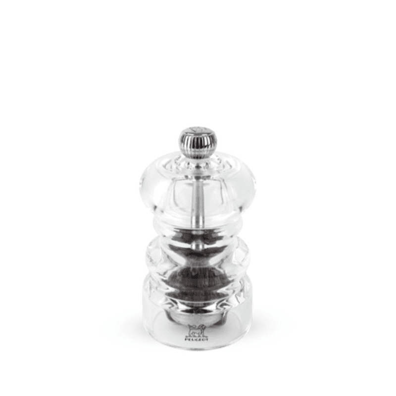 Nancy Pepper Mill, 9cm, Clear Acrylic