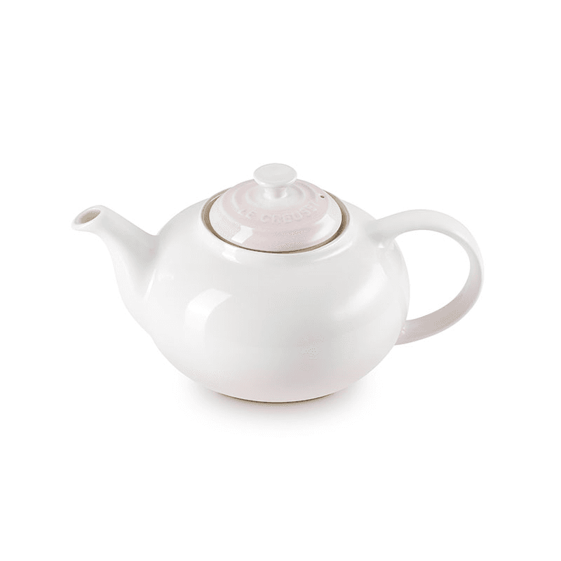 Stoneware Classic Teapot, 1.3L, Shell Pink