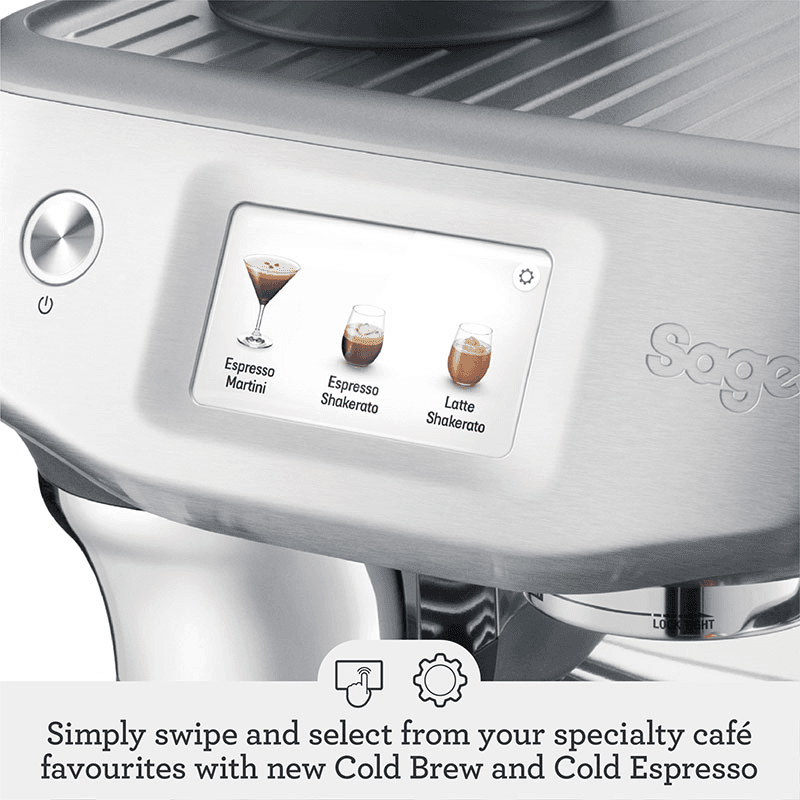 Espresso Machine the Barista Touch Impress with Cold Brew, Stainless Steel