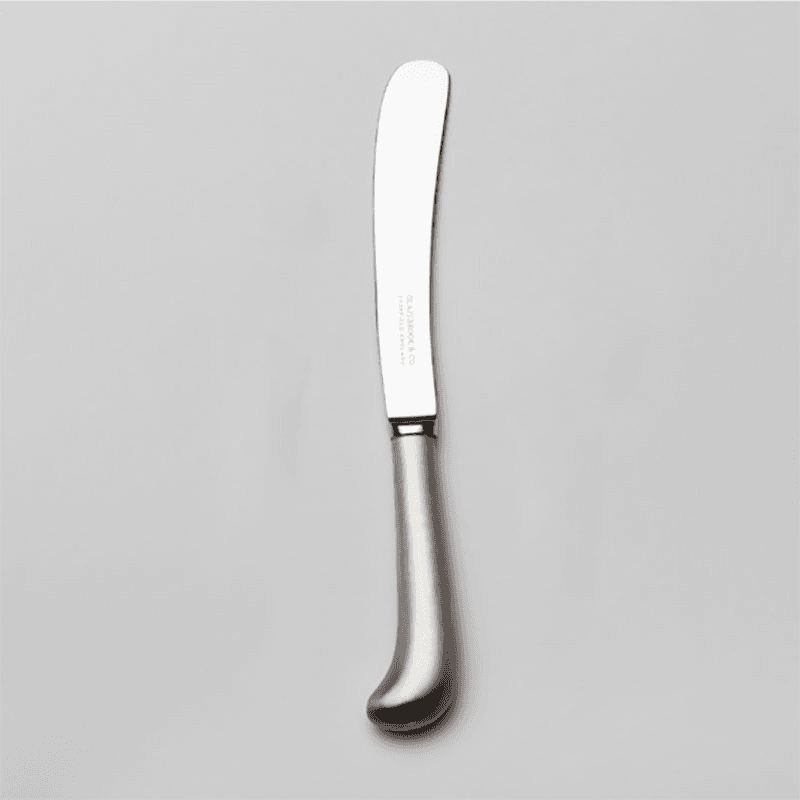 Dessert Knife- Rattail, MIrror Finish