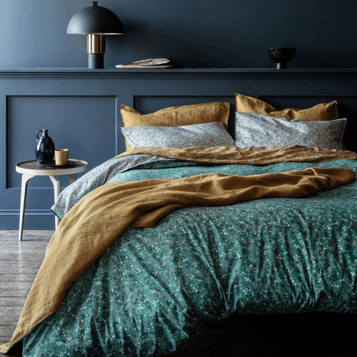 Image showing the Donna Leigh Pair of Pillowcases, Single, Green product.