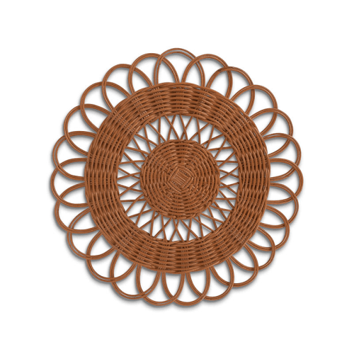 Image showing the Rattan Placemat, D38cm, Natural Rattan product.
