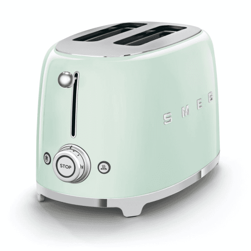Image showing the 50's Retro 2 Slot Toaster, Pastel Green product.