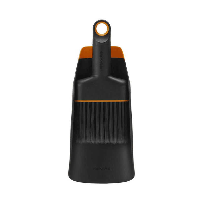 Urban Gardening 2-in-1 soil Scoop and Brush, H27 x L4.8 x W9.5cm, Black