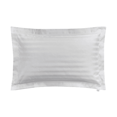 Image showing the Adan Oxford Pillow Case, Silver product.