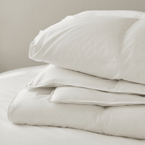 Image showing the Perfect Everyday Duck Down Collection Super king size duvet 10.5 tog, W260 x L220cm, White product.