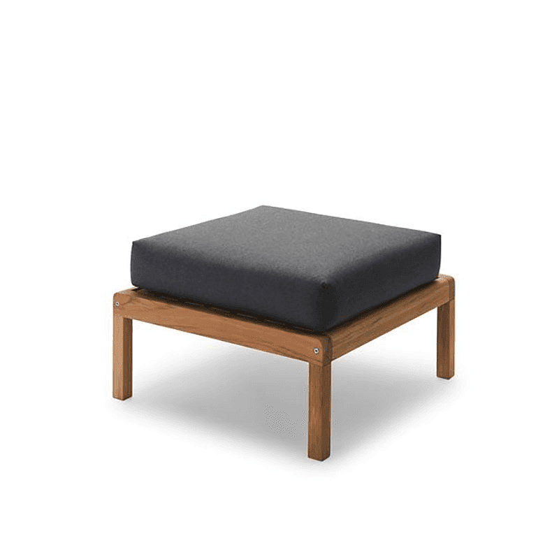 Virkelyst Outdoor Pouf, Charcoal