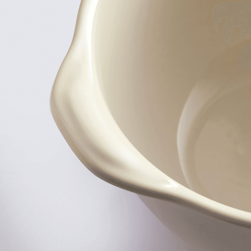 Ceramic Gratin Bowl, 14cm, Clay