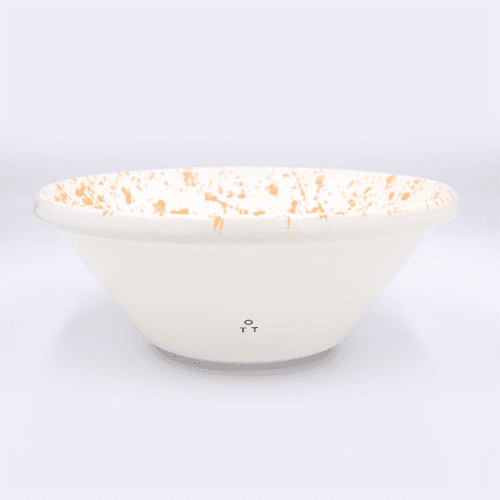 Image showing the Splatter Salad Bowl, D24cm, Burnt Orange product.