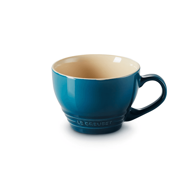 Stoneware Grand mug, L11.4 x W15.1 x H8.2cm, Deep teal