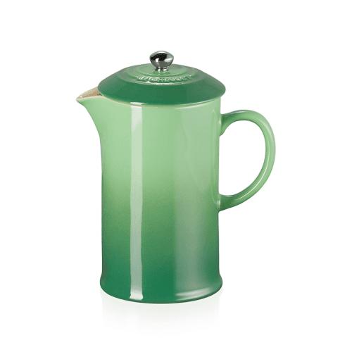 Image showing the Stoneware Cafetiere with Metal Press, 1L, Bamboo Green product.