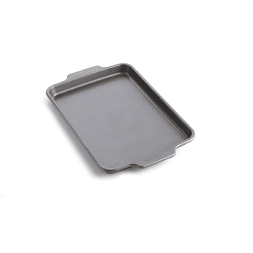 Image showing the Metal Bakeware Cookie/Baking Sheet, 33 x 22.5cm, Grey product.