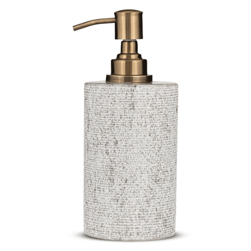 Asana Marble Soap Dispenser, Grey