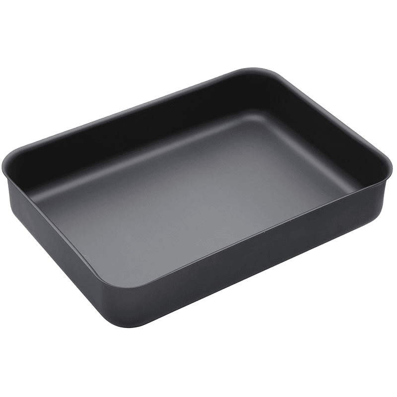 Professional non-stick hard anodised roasting pan