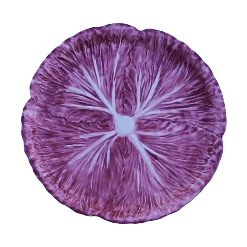 Image showing the Radicchio Bowl, D23cm, Pink/White product.