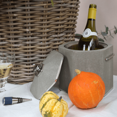 Image showing the Ice Bucket, Barley Shagreen product.