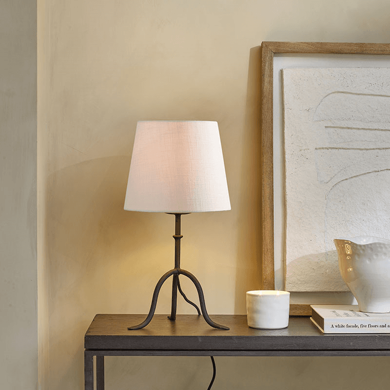 Marton Table Lamp, H48.5cm, Black