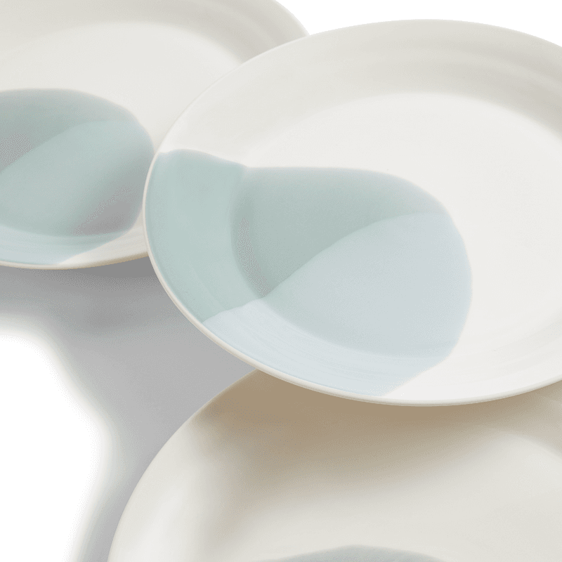 Signature 1815 Set of 4 Plates, D29cm, Green