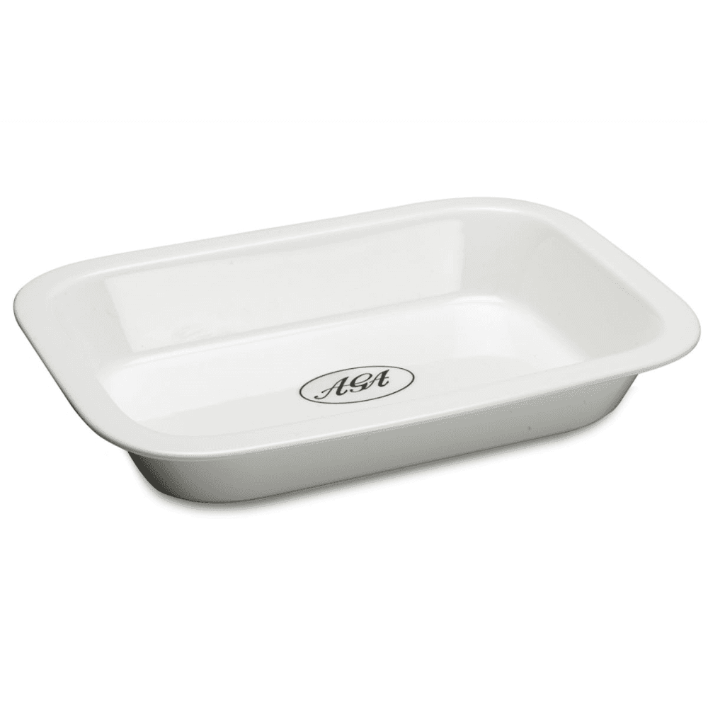 Roasting Dish, White, 34.5cm
