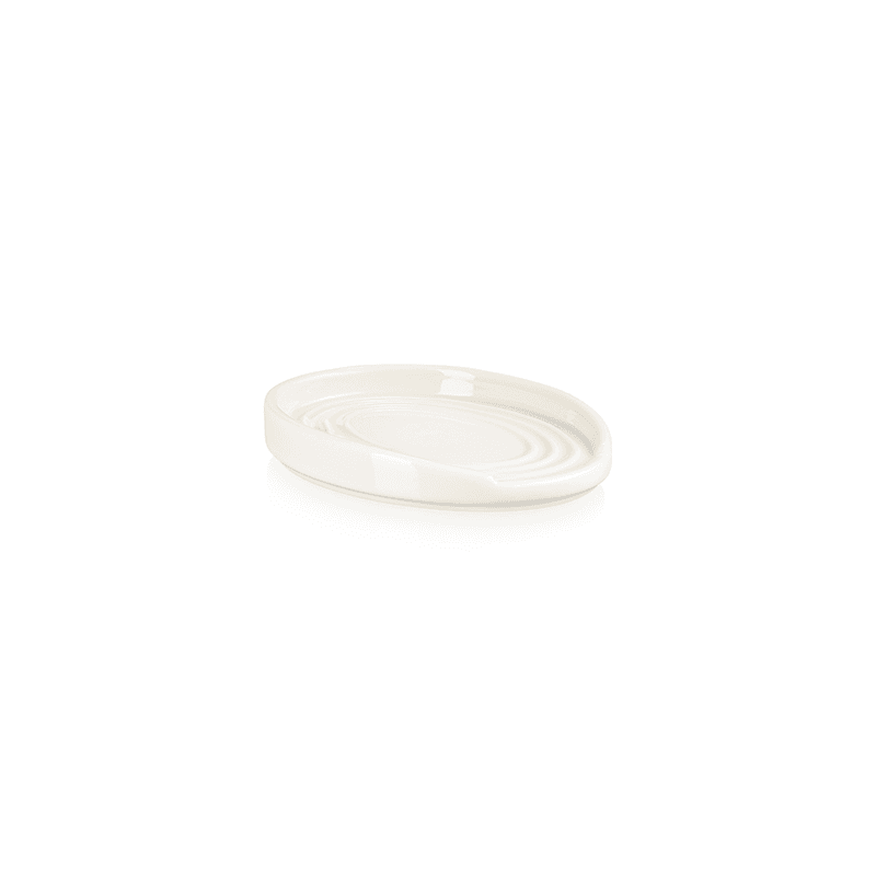 Oval Spoon Rest, Meringue